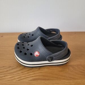 Crocs Black Classic Clogs Size 6 Toddler Baby Waterproof Sandals Summer Shoes